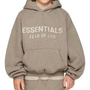 NWT Essentials Fear of God Hoodie - Heather Gray